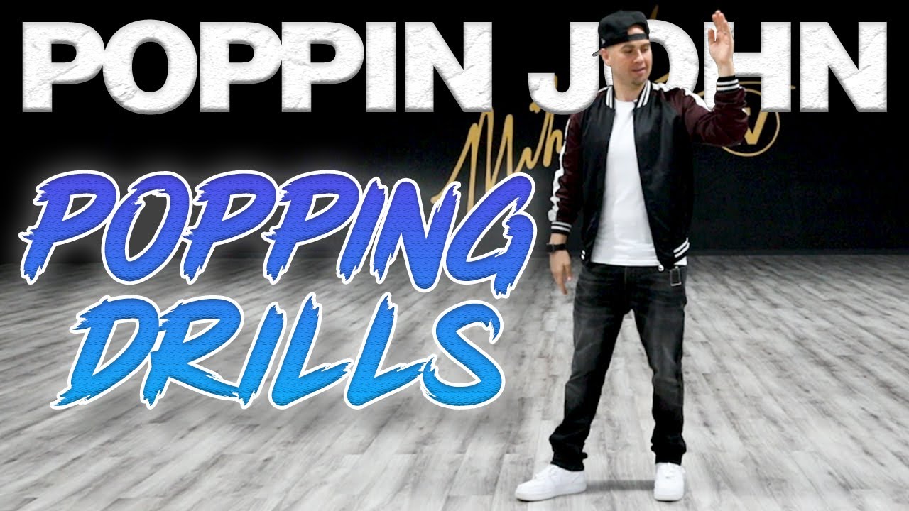 Popping Drills (уроки танцевальных движений) Poppin John | MihranTV (@MIHRANKSTUDIOS)