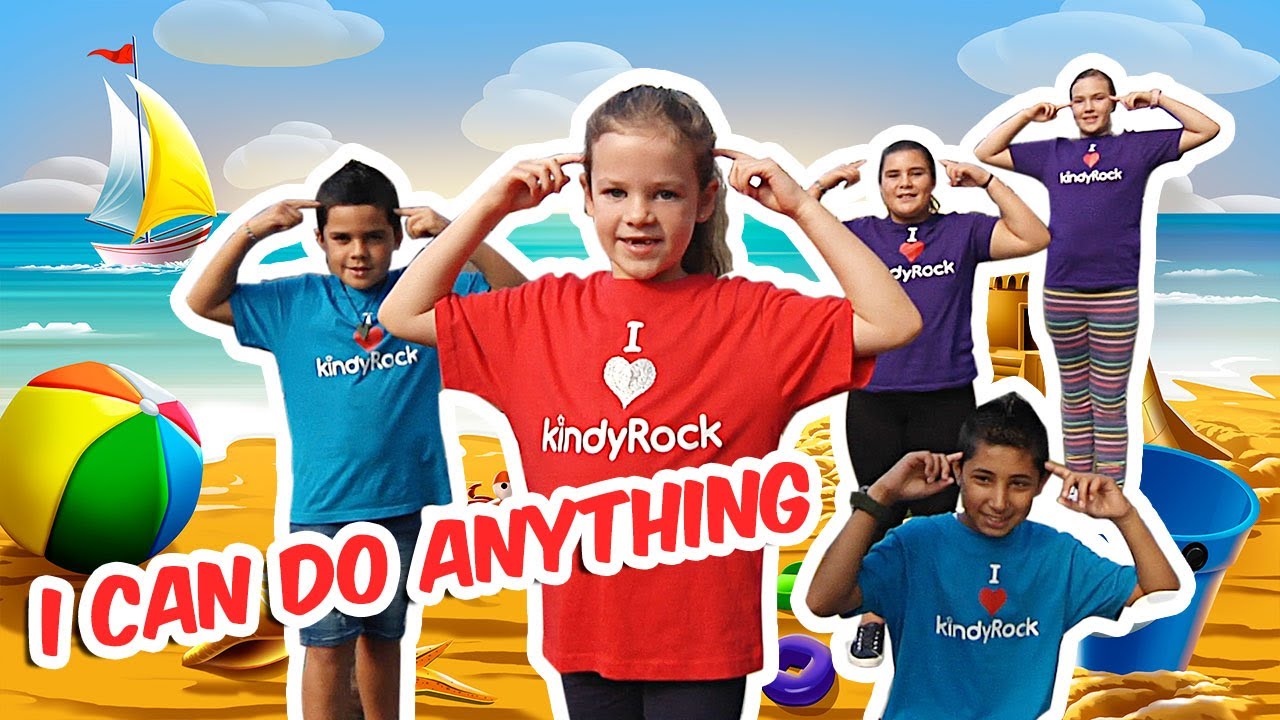 I Can Do Anything [OFFICIAL VIDEO] - Affirmations Song for Kids!