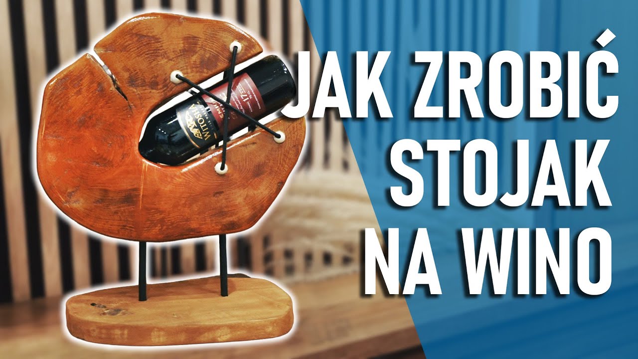 Designerski stojak na wino! Jak  to zrobić. Zrób to z GEKO 