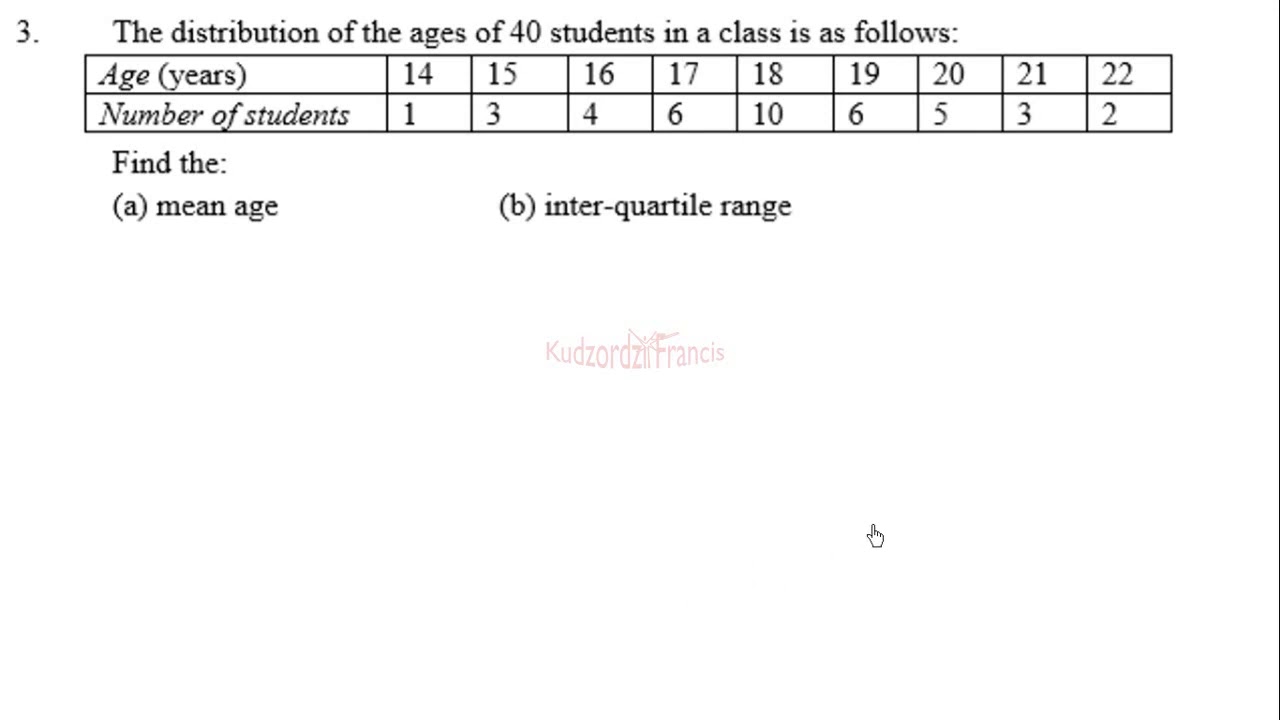 WASSCE 2017 NovDec paper 2 question 2