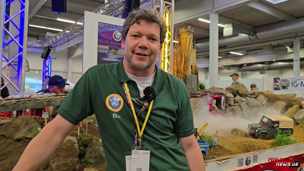 Great interest in the Sherpa Trophy stand - Interview with Ilia - Intermodellbau 2025