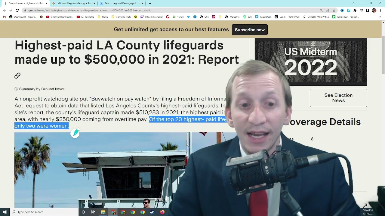 The INSANE Pay Of The LA County Lifeguards