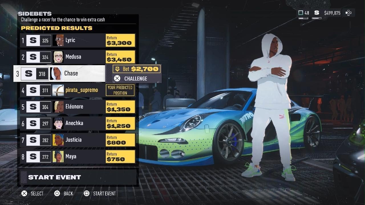 Need for Speed Unbound - Winning S Spec Race with Plymouth barracuda