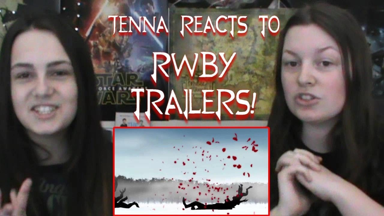 Jenna Reacts to (and SheNoob Explains): RWBY Red, White, Black & Yellow Trailers!