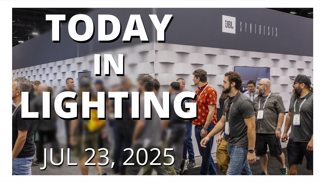 Integrated Commercial Lighting Trends, Scientists Achieve 4Gbps with OLEDs | TiL | 23 JUL 2025