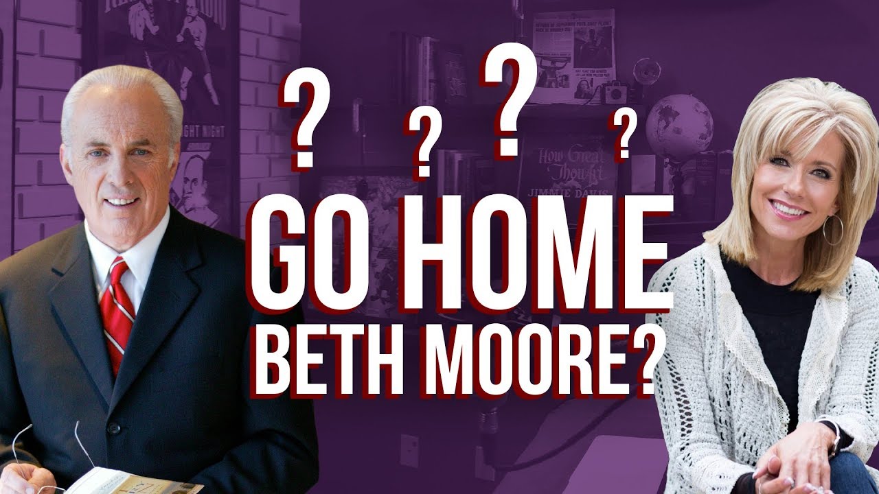John MacArthur tells Beth Moore to 