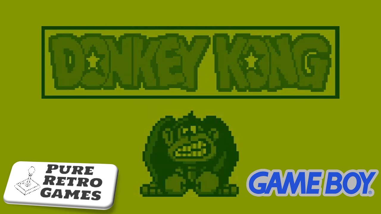 Donkey Kong - GameBoy [1994] - The CLASSIC levels AND 8 more in BIG CITY