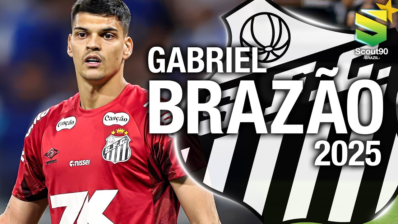 Gabriel Braz&atilde;o 2025 - Defesas e Reflexos Insanos pelo Santos | HD
