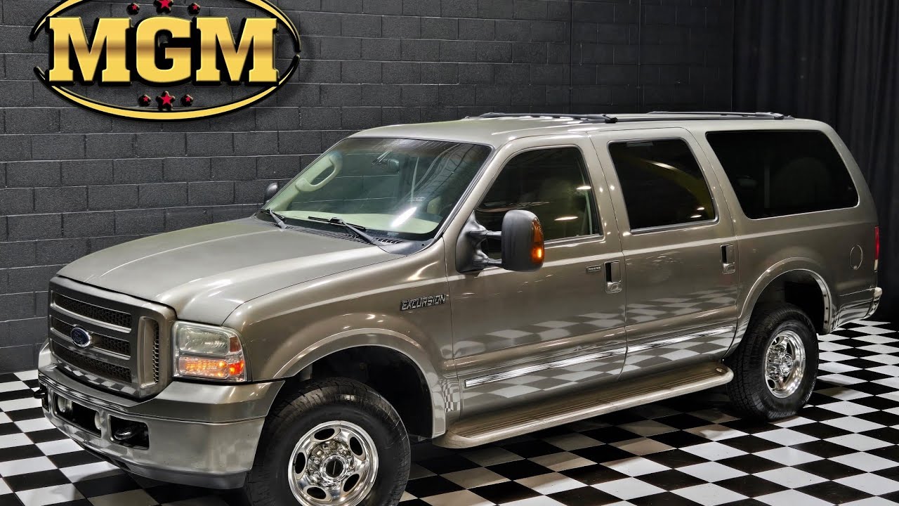 2005 Ford Excursion Limited 6.0 PowerStroke Turbo Diesel 4x4 Meticulously Maintained Smells New!!!