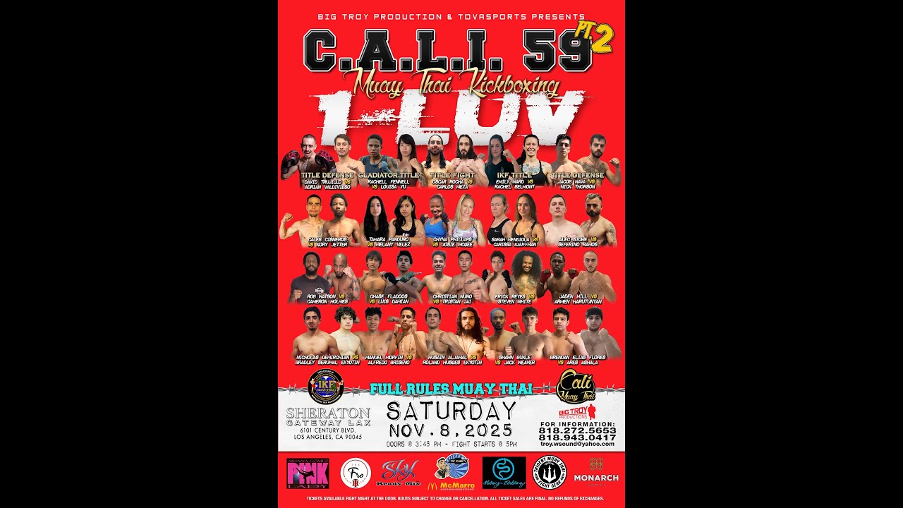 CALI 59 PT2 RAW Livestream 720P