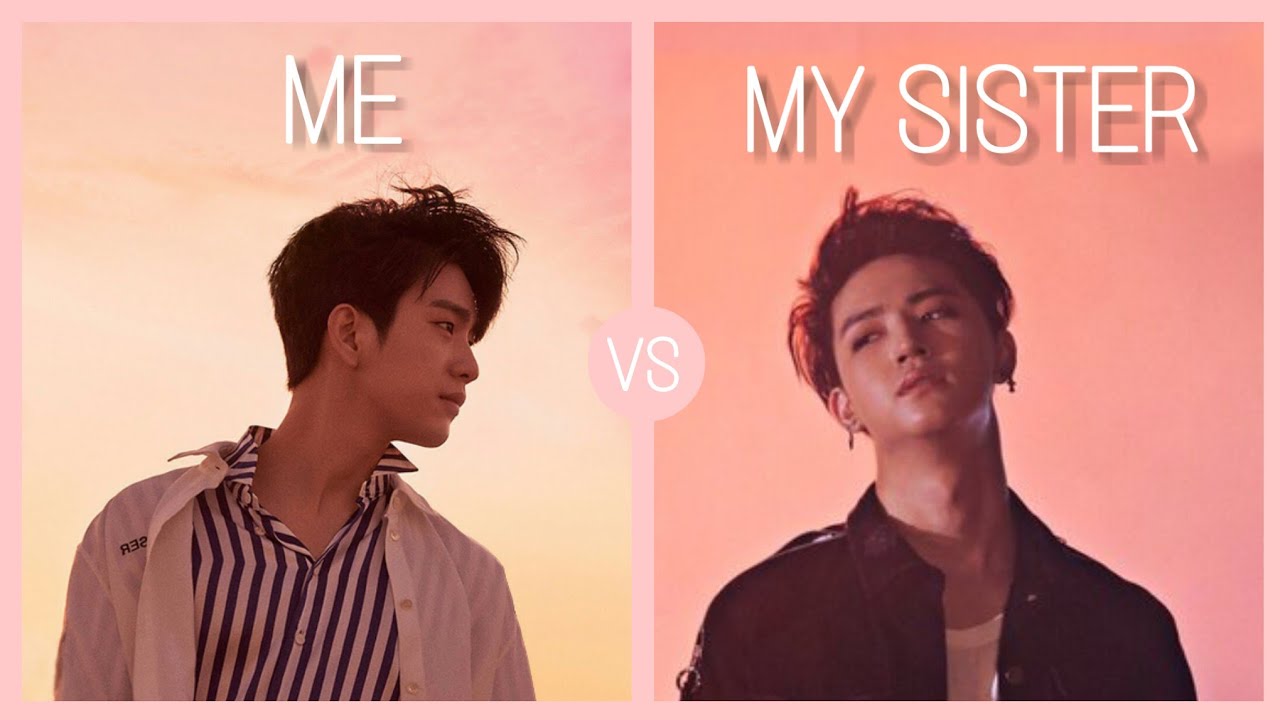 [KPOP] DO WE HAVE THE SAME BIAS? | BOYGROUP VERSION | ME VS MY SISTER