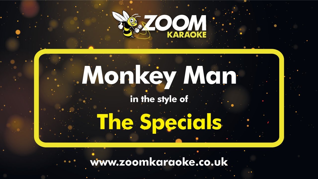 The Specials - Monkey Man - Karaoke Version from Zoom Karaoke