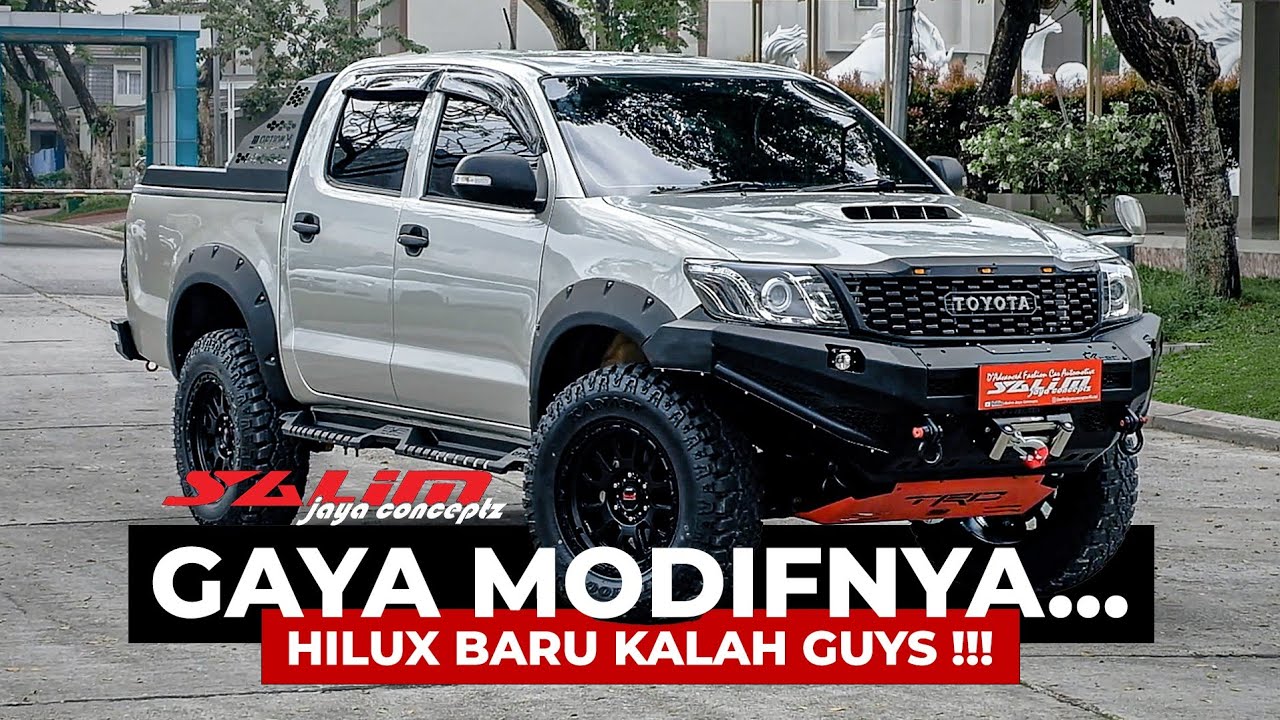 Modifikasi HILUX Vigo..Jadi Makin GANTENG Poll..Alias Menolak Tua Guys..😎