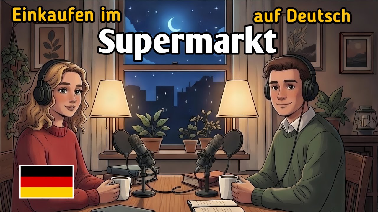How to Buy Groceries in German 🇩🇪 | German Supermarket Conversation for Beginners