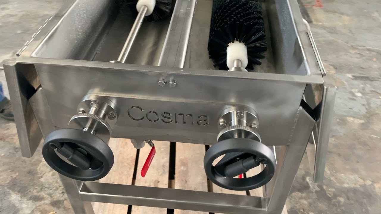 Reinigungsmaschine für Bürsten Cosma - Ideal für Ceetec Bürsten