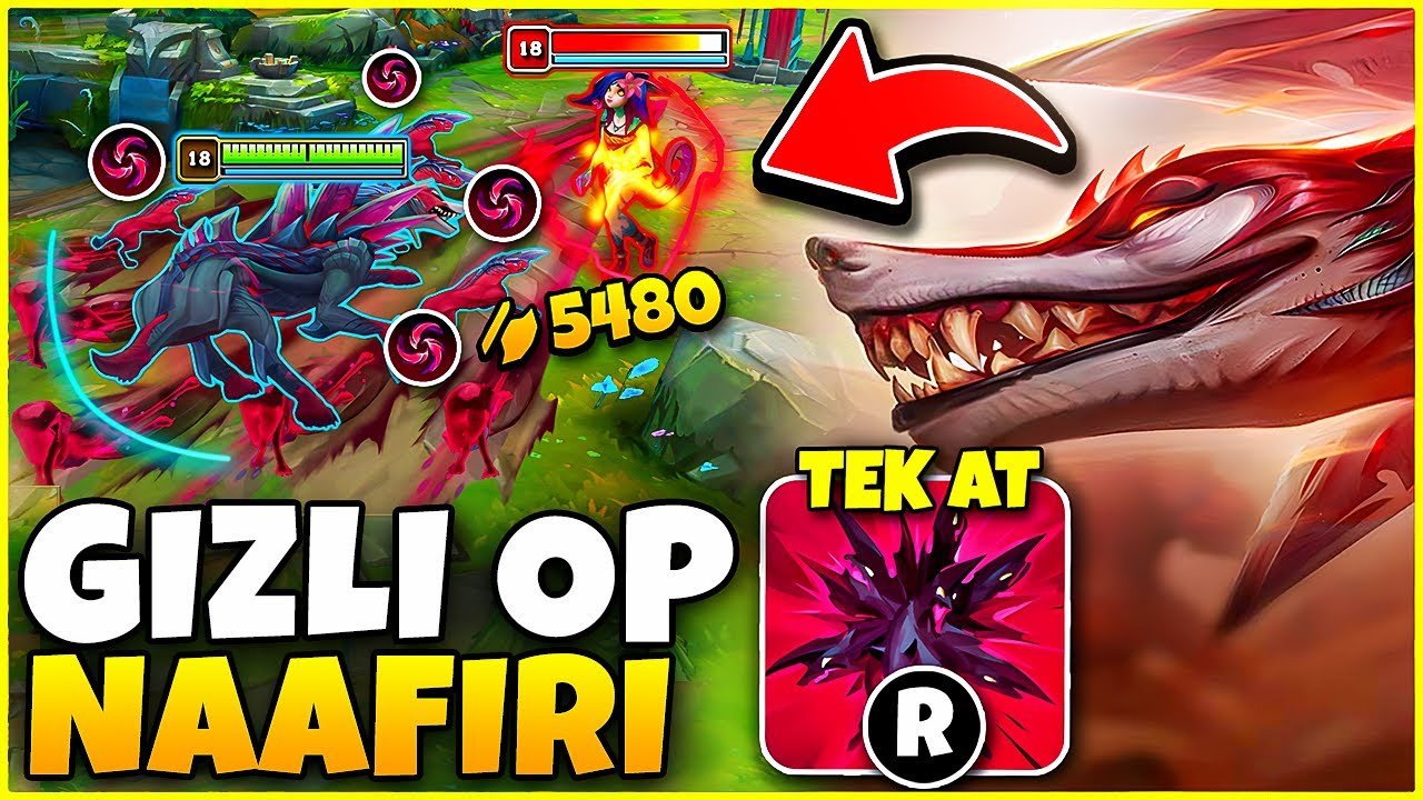 SADECE 2 TUŞLA RAKİBİ &Ouml;LD&Uuml;REN GİZLİ OP NAAFIRI MID LANE!