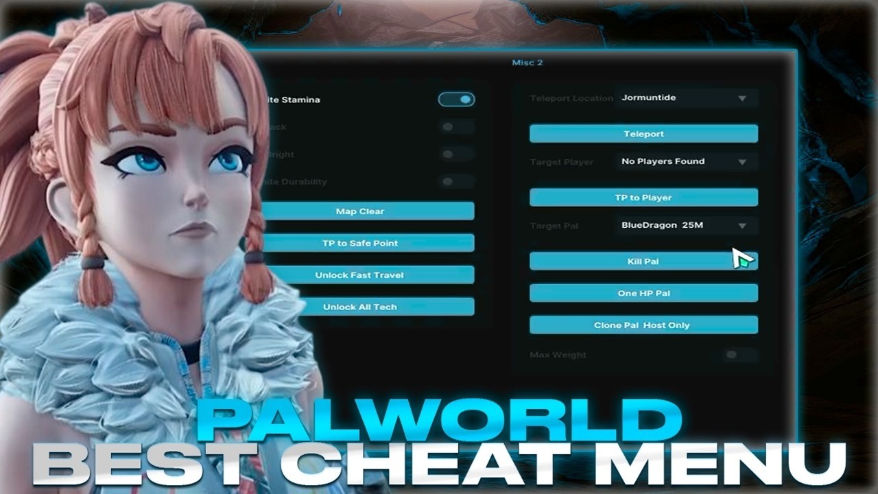 Palworld - Cheat Mod Menu | Hack  For Palworld | Many Functions | FREE