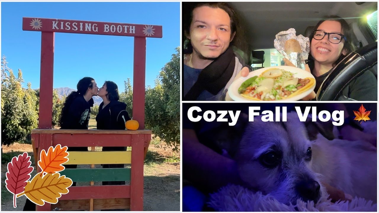 Halloween/Fall Vlog: Pumpkin Patch, Baking Cookies, and A Cozy Movie Night