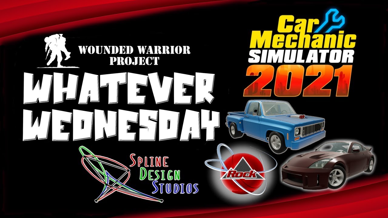 Wounded Warrior Project WhatEver Wednesday | Car Mechanic Sim 21 w/ QoL | (PC)(ENG) | 1-14-26