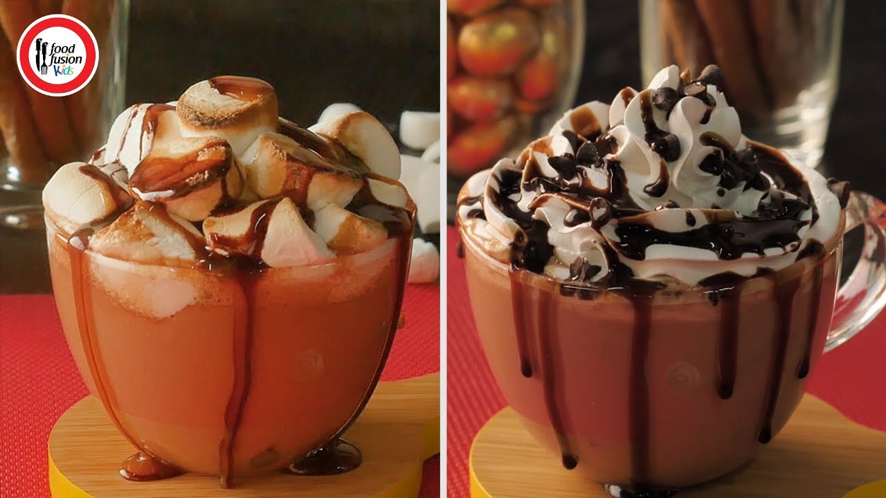 Hot Chocolate 2 Wyas Recipe by Food Fusion Kids