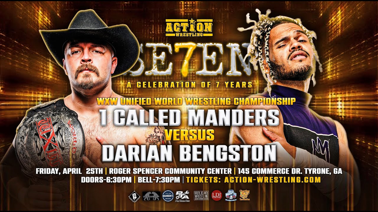 FREE MATCH:  One Called Manders v Darian Bengston for wXw Unified World Championship
