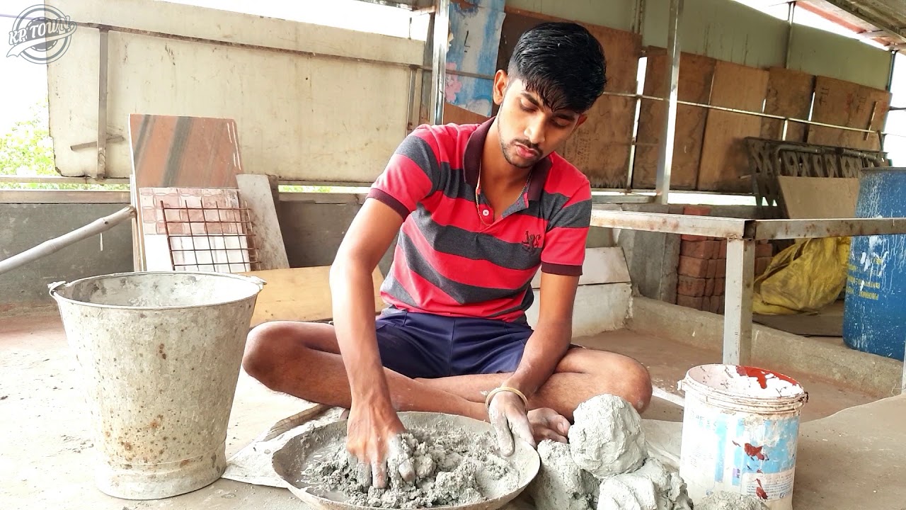 How To Make Eco Friendly Ganpati At Home By Recycling Clay (PART 1)