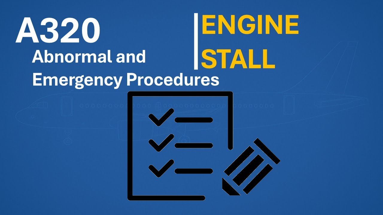 Engine Stall | A320 Abnormal and Emergency Procedures