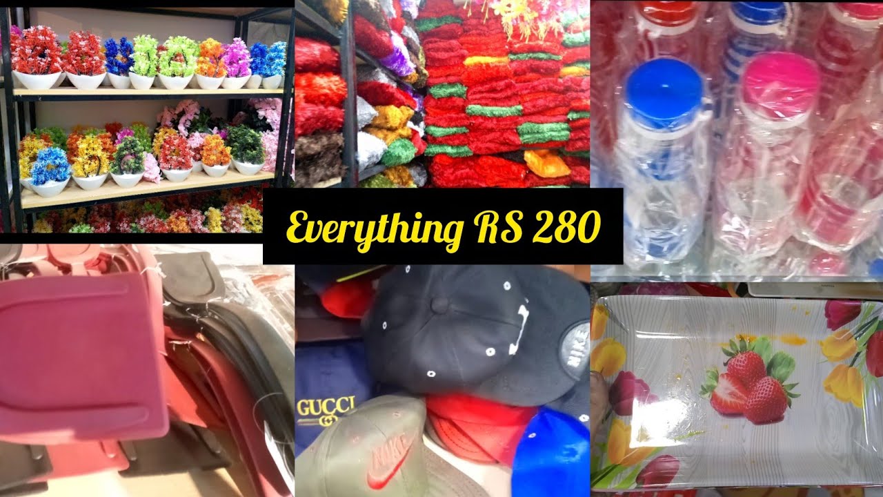 Explore 1$Dollar shop✨ at LuckyOne Mall Karachi / Everything Rs 280😱