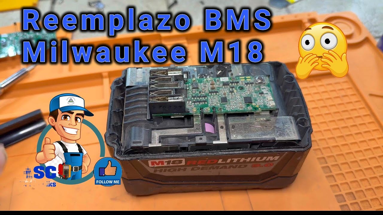 Emsamblando  BMS milkwauke M18