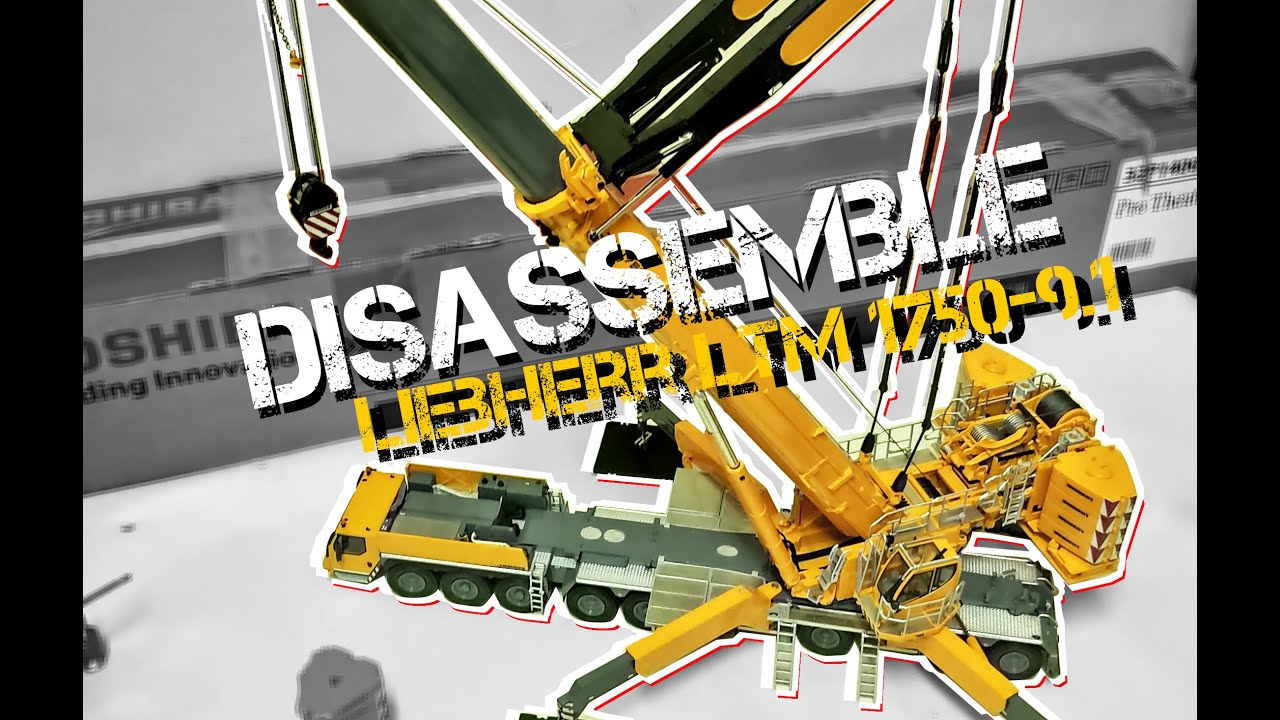 Disassemble Liebherr LTM 1750-9.1 by WSI
