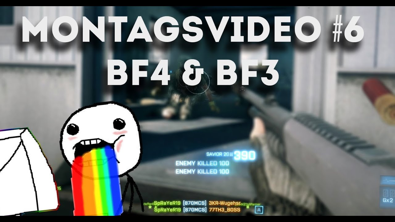 Montagsvideo #6 BF3 & BF4