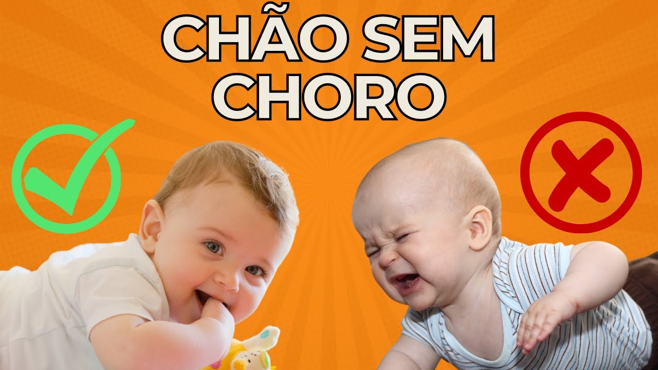 MEU BEBÊ NÃO QUER FICAR NO CHÃO