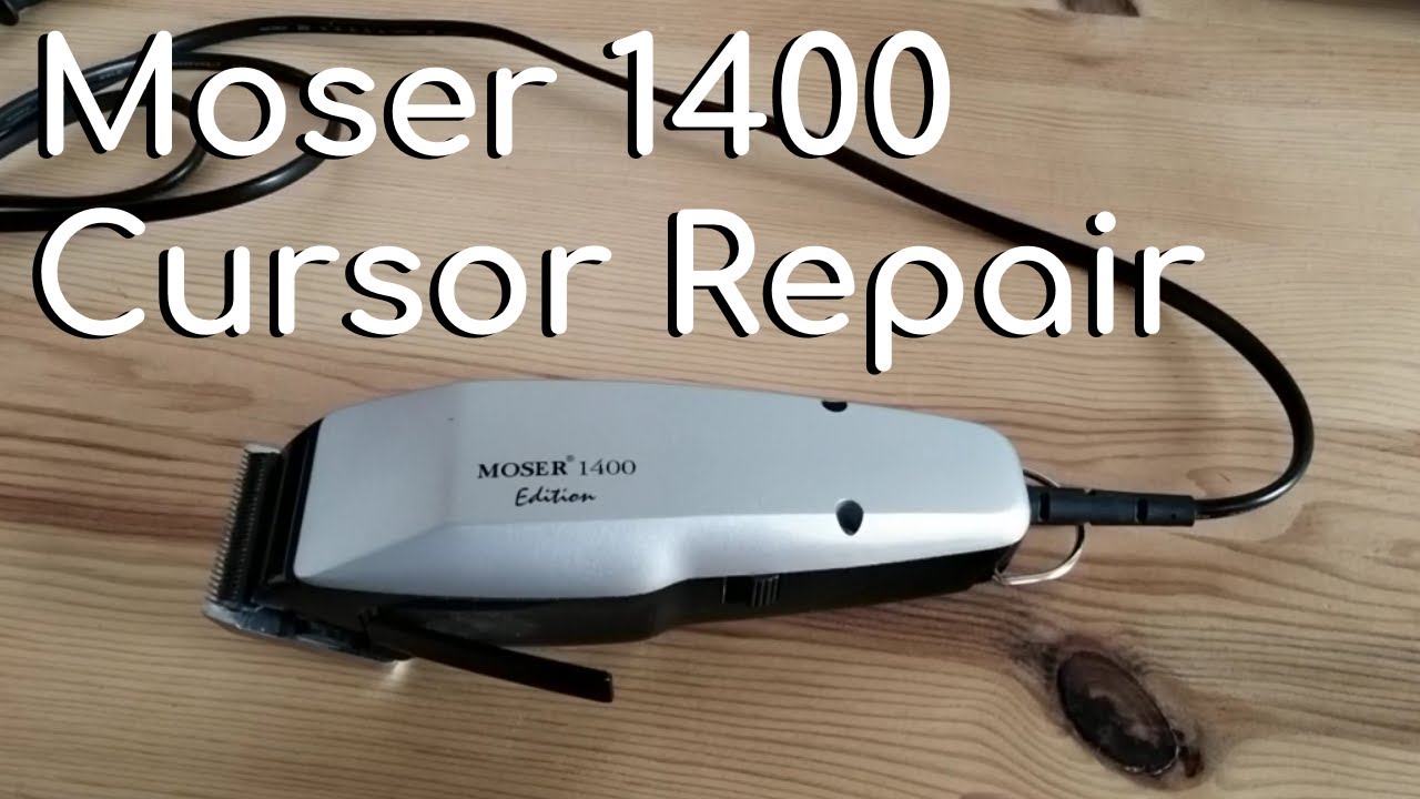 Moser 1400 repair, cursor replacement. Assembly of cursor
