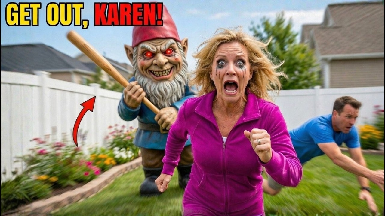 HOA Karen Kept Destroying My Garden Gnomes — So I Built One That Ended the War