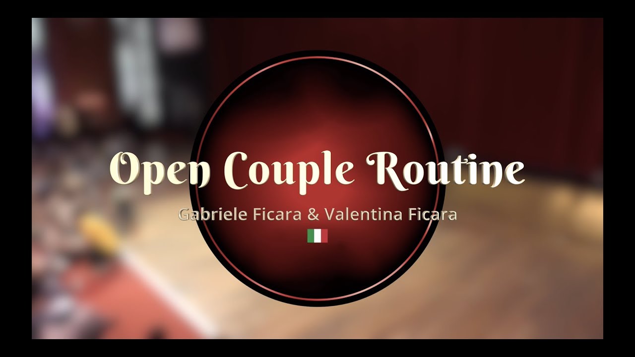 Savoy Cup 2019 - Open Couple Routine - Gabriele Ficara & Valentina Ficara
