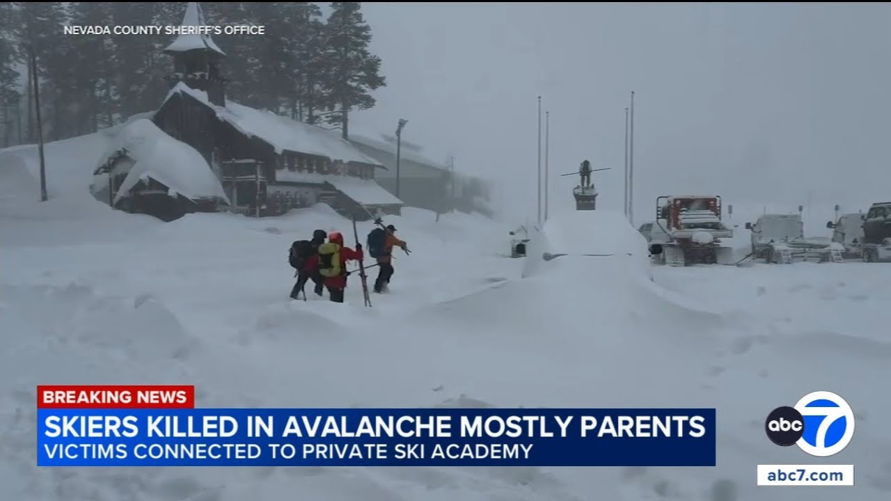 Parents, mostly moms, of students at ski academy among California avalanche victims