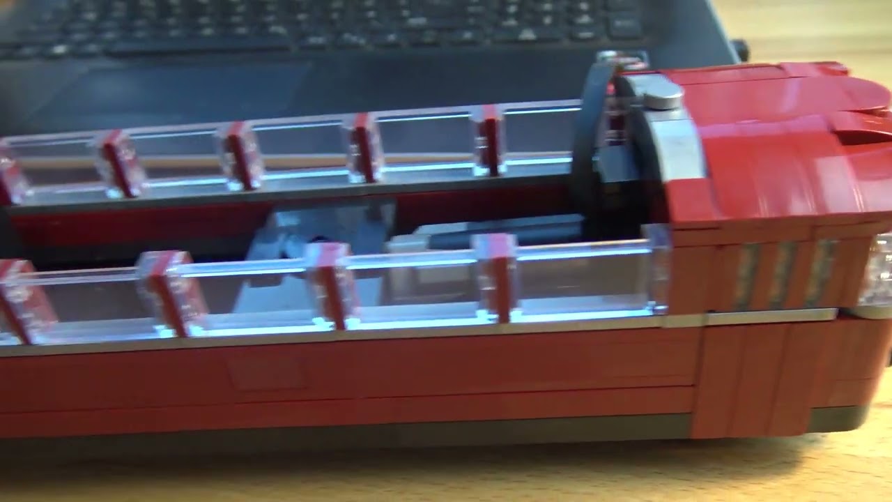Schienenbus 8w von BlueBrixx - motorisierbar!
