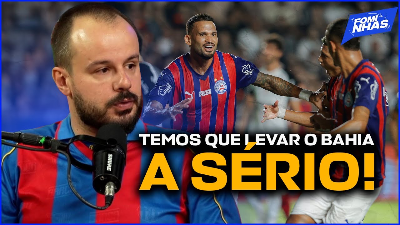 BAHIA FAZ GRANDE JOGO E VENCE O CORINTHIANS!