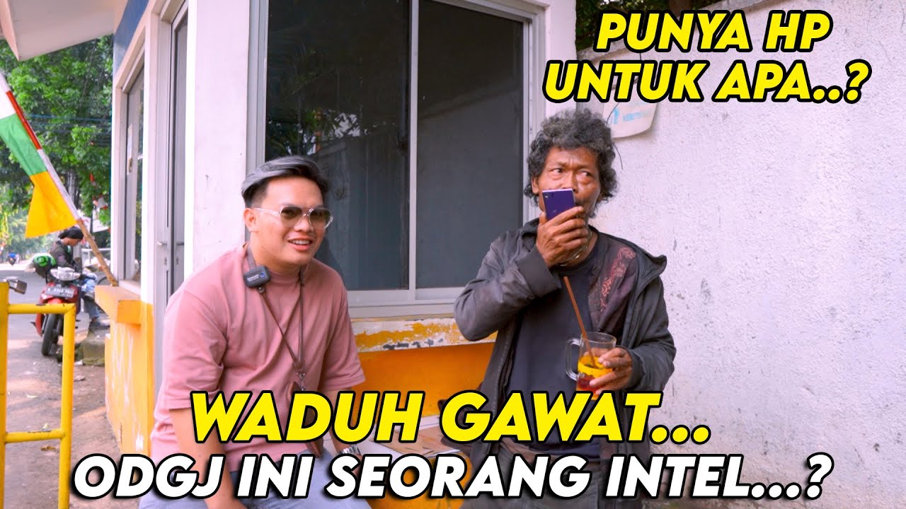 ODGJ INI SEPERTI INTEL YANG SEDANG MEMANTAU TARGETNYA