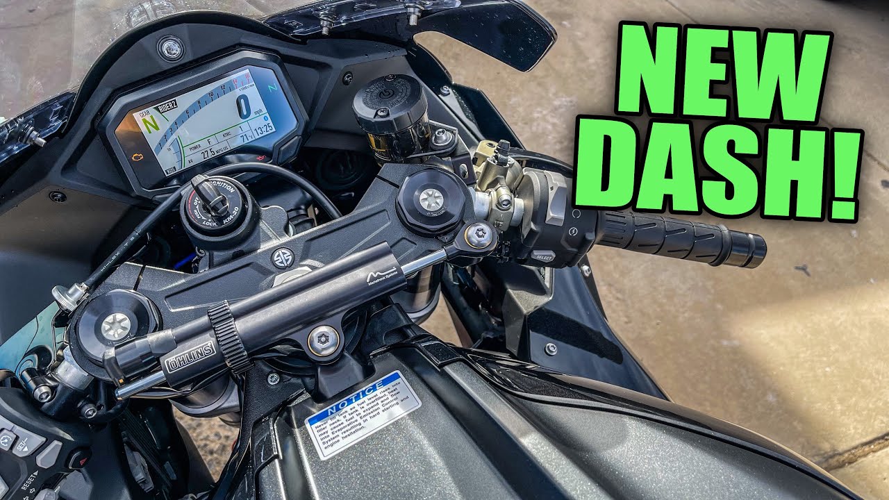 2021 ZX10R NEW TFT Dash Display All Options & Features Explained!