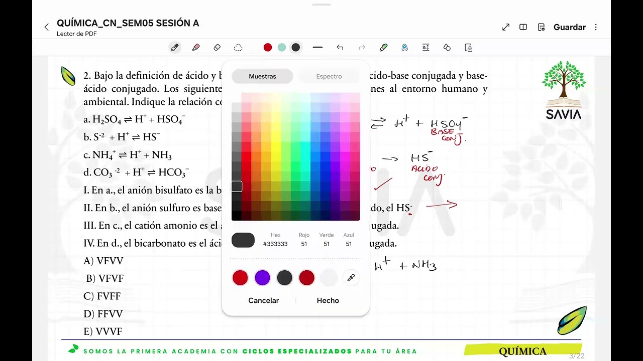 QUIMICA - SEM 05 SESION 1