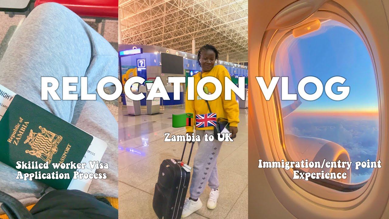 Relocation Vlog: Zambia to UK || Travel Vlog || Fly Emirates || Skilled Worker Visa || Weekly Vlog