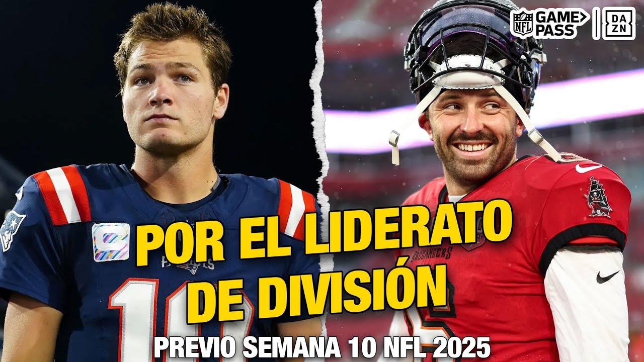 Maye vs Baker - Previo a la Semana 10 NFL Temporada 2025