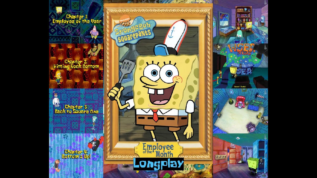 SpongeBob Employee of the Month PC Game Longplay
