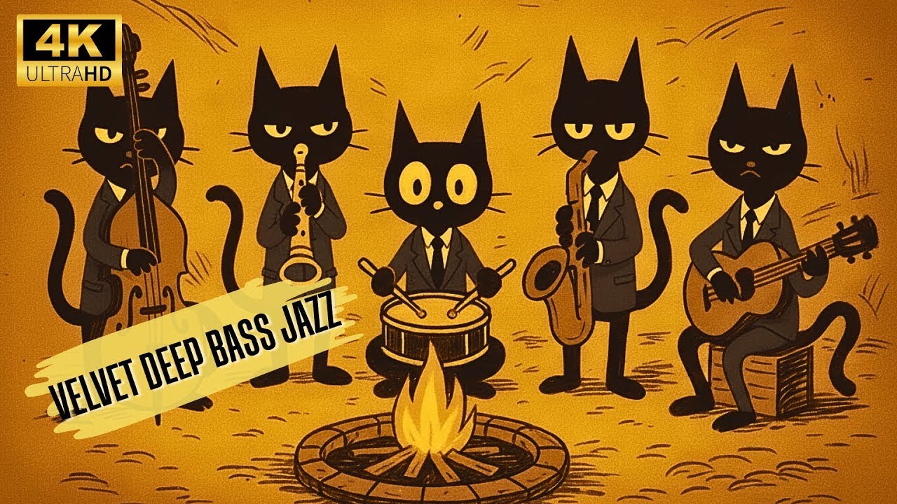 Deep Bass Jazz – Smooth Melodic Jazz for Focus, Work & Chill - Increase Brain Activity