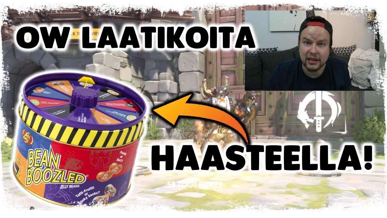 OW LAATIKOITA BEAN BOOZLED RANGAISTUKSELLA!