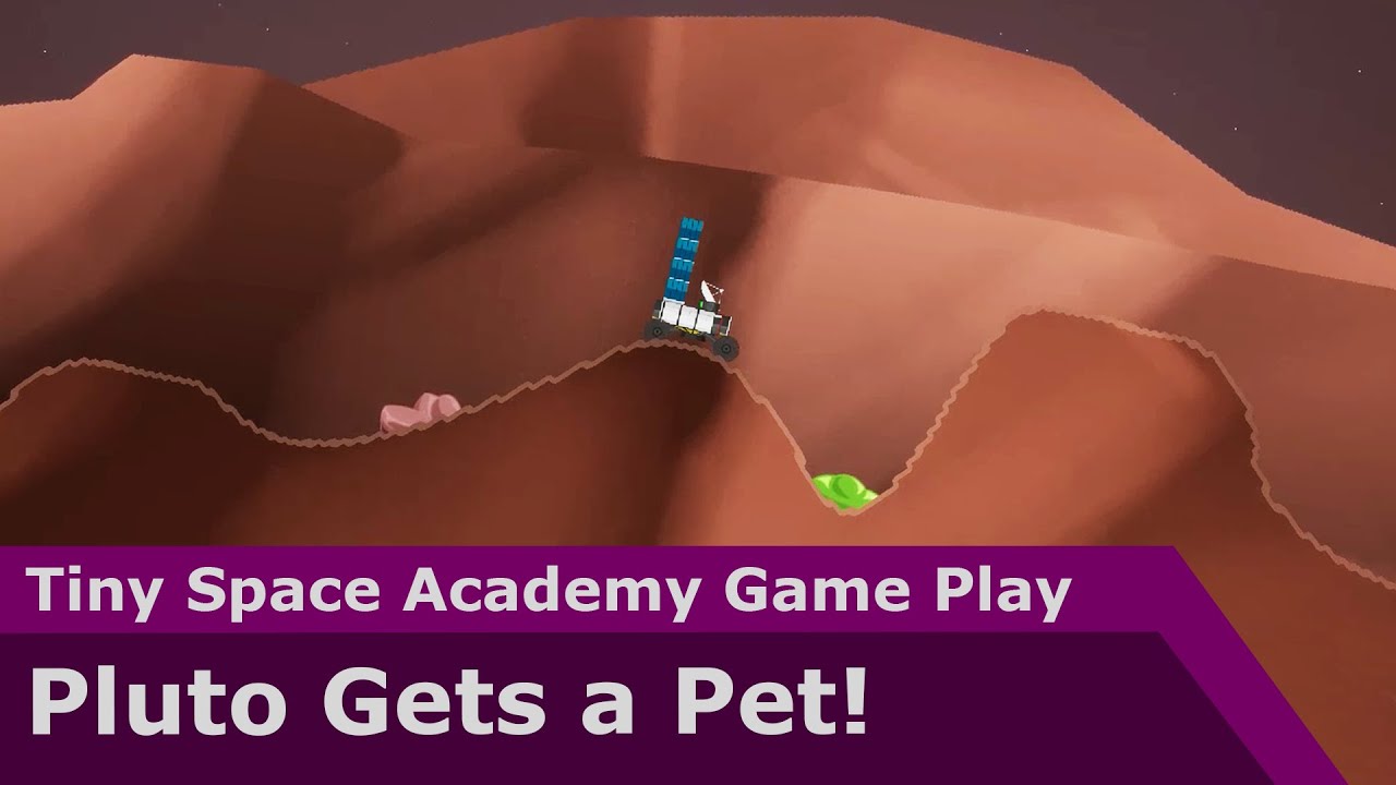 Pluto gets a pet! - Tiny Space Academy Game Play