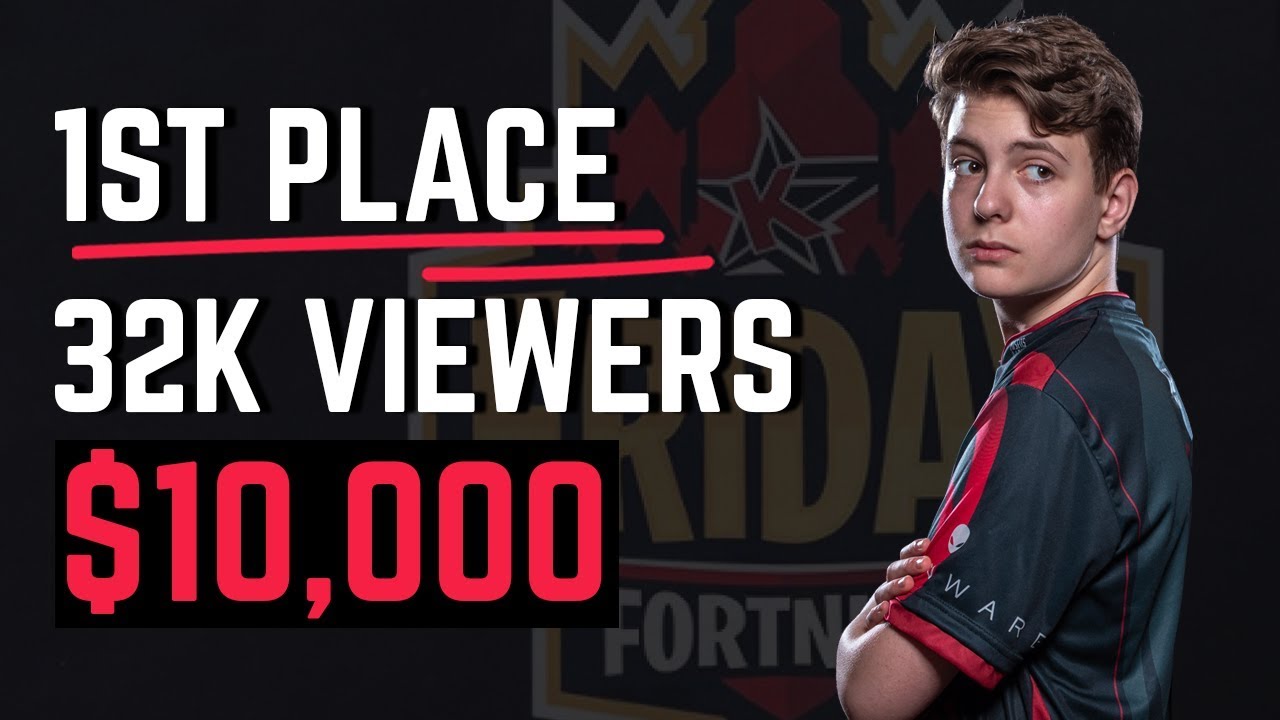 I WON FORTNITE FRIDAY! ($10,000) w/ Bugha