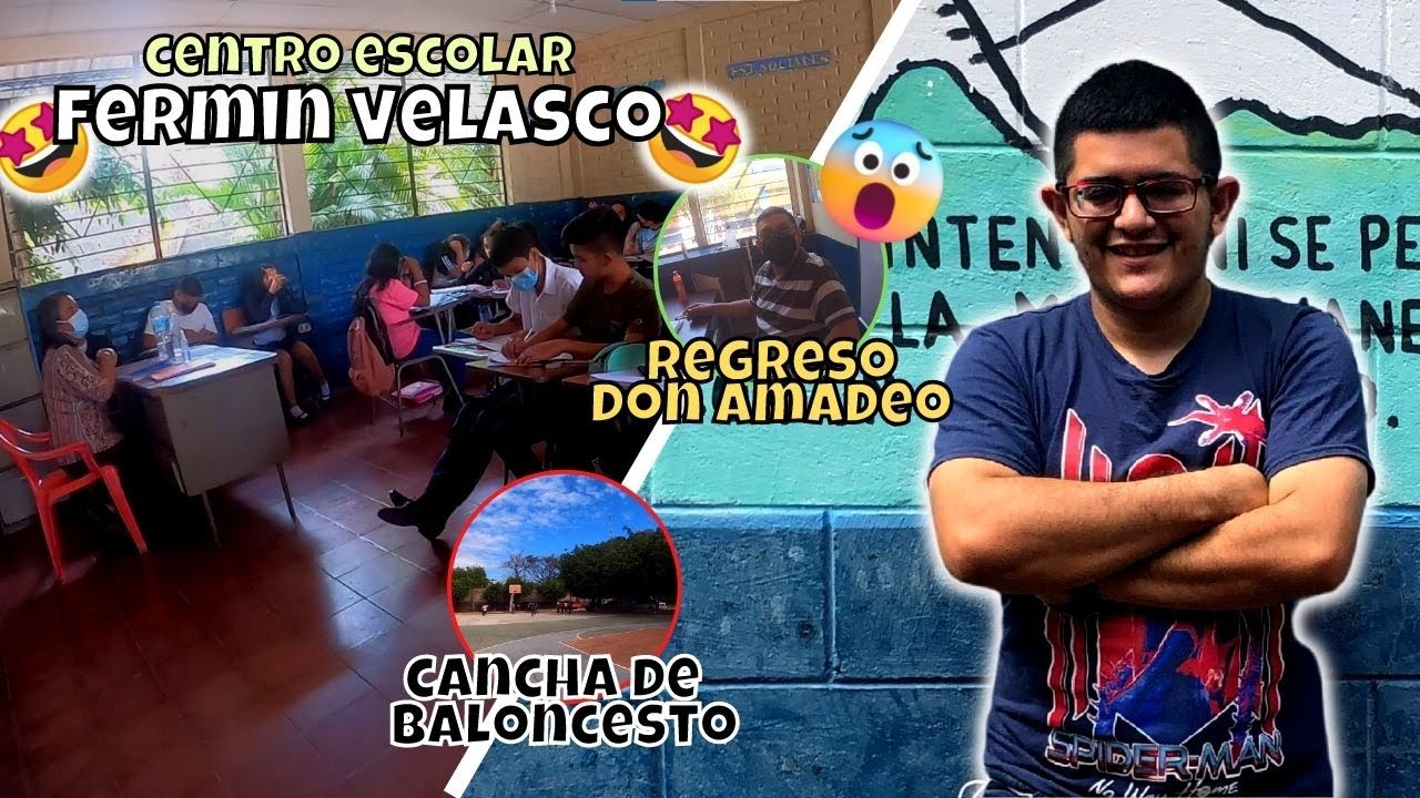 VISITAMOS🚶‍♂️ como ESTA 😲el Centro Escolar FERMIN VELASCO 🤩 en SENSUNTEPEQUE😍/recordando mi pasado😎