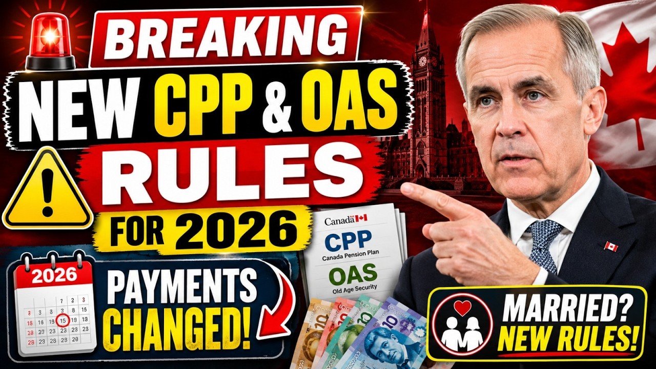 🚨 Breaking: New CPP & OAS Rules for 2026 &ndash; Payment Dates and Marital Status Changes Explained